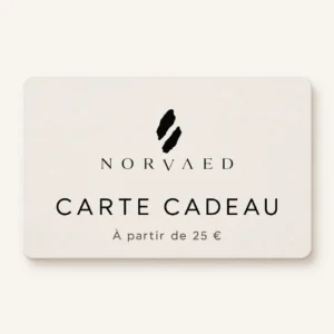 Carte cadeau Norvaed minimaliste